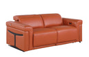 1126 - 2-Piece Modular Power Reclining Loveseat In With 2 Power Recliners & Power Headrests