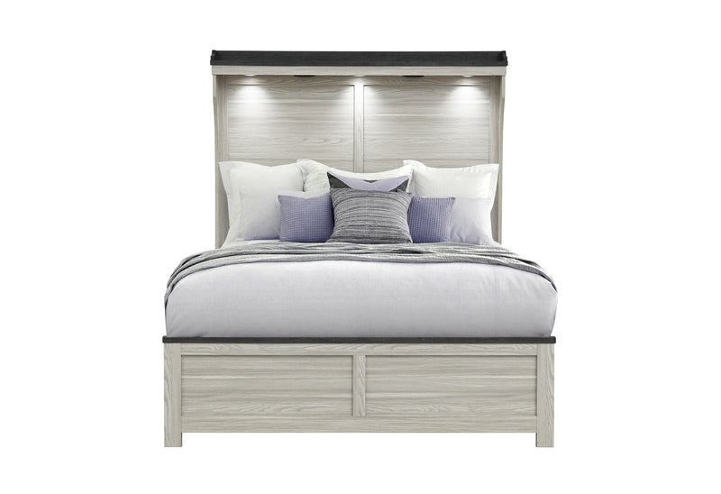 Ashley - Full Panel Bed - Brown