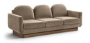 Diviento - Velvet Performance Fabric Upholstered Sofa