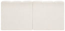 Arc - Boucle Fabric 2 Seats Modular Sofa