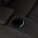 Wendell - Power Motion Recliner With Storage, USB & LED - Dark Gray