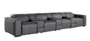 1224 - 7-Piece Modular Power Reclining Sofa In With 4 Power Recliners & Power Headrests