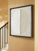 Bachard - Wall Decor - Tan / White