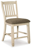 Bolanburg - Upholstered Barstool (Set of 2) - Beige