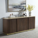 Clayten - Server - Brown Oak
