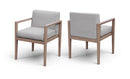 Solace - Olefin Performance Fabric Outdoor Patio Dining Arm Chair