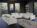 1116 - 10-Piece U-Shaped Sectional Sofa In With 4 Power Recliners & Power Headrests