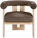 Arienzo - Performance Fabric Upholstered Accent Chair - Natural Base