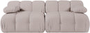 Orin - Velvet Performance Fabric Upholstered 2 Piece Modular Sofa