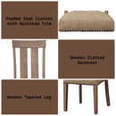 Nathaniel - Side Chair (Set of 2) - Fabric & Maple