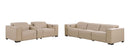 1208 - Leather Reclining Set (Sofa & Loveseat With 5 Power Recliners)