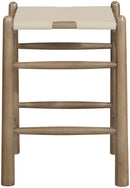 Santos - Backless Counter Stool With Stained Brown Base