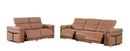 1126 - 5-Piece Modular Power Reclining Sofa And Loveseat Set In With 4 Power Recliners & Power Headrests