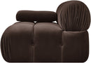 Orin - Velvet Performance Fabric Upholstered Modular Chair