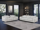 1116 - 6-Piece Modular Power Reclining Sofa And Console Loveseat Set In With 5 Power Recliners & Power Headrests