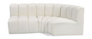 Arc - Faux Leather 3 Piece Sofa