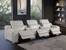1116 - 5-Piece Modular Power Reclining Sofa In With 3 Power Recliners & Power Headrests