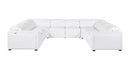 1224 - 8-Piece U-Shaped Sectional Sofa In With 4 Power Recliners & Power Headrest