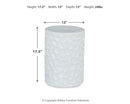 Jungrove - Stool - White