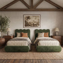 Tempo - Velvet Upholstered Bed