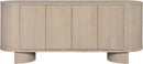 Caldra - Oak Veneer And Solid Wood Sideboard / Buffet