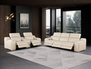 1116 - 6-Piece Modular Power Reclining Sofa And Console Loveseat Set In With 5 Power Recliners & Power Headrests