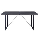 Nakula - Dining Table - Gray Oak & Black