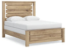 Brozmont - Queen Panel Bed - Tan