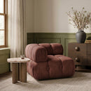 Orin - Velvet Performance Fabric Upholstered Modular Corner Chair