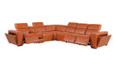 1224 - 7-Piece L-Shaped Sectional Sofa In With 3 Power Recliners & Power Headrests