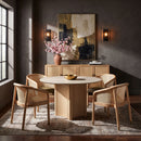 Sylvan - Vegan Leather Dining Chair (Set of 2) - Natural Frame