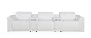 1126 - 5-Piece Modular Power Reclining Sofa In With 3 Power Recliners & Power Headrests