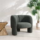 Pemba - Accent Chair - Green Tweed