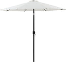 Fiji - Aluminum Patio Umbrella With Square Black Base