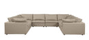 1100 - 8-Piece U-Shaped Sectional In Top-Grain Italian Leather