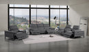 1246 - Modular Power Dual Reclining Sofa, Console Loveseat, And Chair Set With Power Headrests