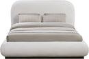 Vaughn - Chenille Bed With Black Base