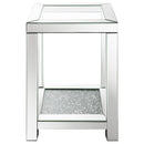 Valentina - Square Glass Top Table