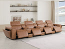 1224 - 7-Piece Modular Power Reclining Sofa In With 4 Power Recliners & Power Headrests