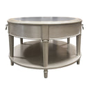 Kasa - Coffee Table - Sintered Stone Top & Champagne