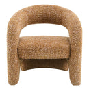 Pelia - Accent Chair - Orange Tweed