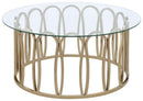 Monett - Round Glass Top Table