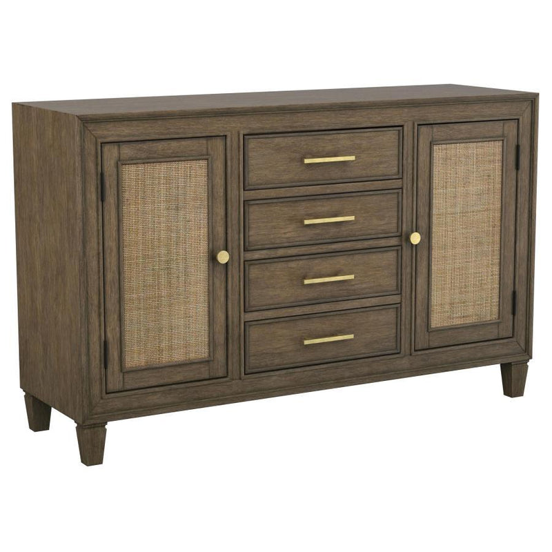 Matisse - 4-Drawer Sideboard Buffet Cabinet - Dark Brown