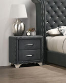 Melody - Upholstered 2-Drawer Nightstand