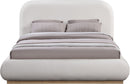 Vaughn - Linen Bed With Natural Base