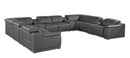 9762 - 12-Piece U-Shaped Sectional Sofa With 4 Power Recliners