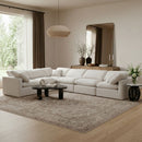 Indulge - Velvet 6 Piece Modular Corner Sectional
