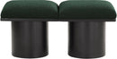 Pavilion - 2 Piece Modular Bench With Black Base