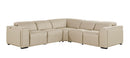 1224 - 5-Piece L-Shaped Sectional Sofa In With 3 Power Recliners & Power Headrests