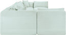Shaggy - 8 Piece Modular U-Shaped Armless Sectional